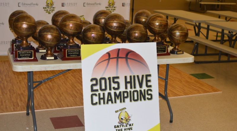 2015 Battle At The Hive trophys